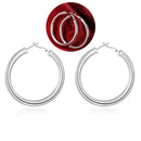 Classic Round Hoop Earrings