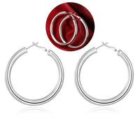 Classic Round Hoop Earrings