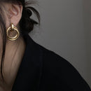 Simple Geometric Knot Earrings Fashion Jewelry for Women Elegant Accessories