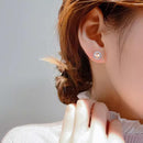 Round Zircon Earrings