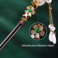 Traditional Chinese Style Moon Fringe Hairpin Women Hanfu Hair Accessories