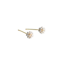 Elegant Simple Mini Pearl Stud Earrings for Girls Delicate Sweet Jewelry Gift