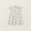 Charming Girls' Floral Cheongsam Dress