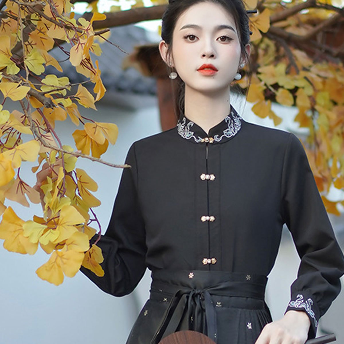 New Chinese Style 2024 Spring New Style Women's Shirt