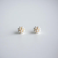 Fashion Pearl Wedding Earrings Zircon Cherry Stud Pearl Earrings for Women