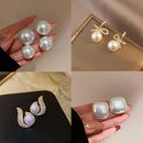 Elegant Simple Pearl Earrings Various Styles For Women Ladies Jewelry Gift AU