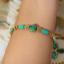 Bohemian Vintage Turquoise Bracelet Women Fashion Jewelry Beaded Gift