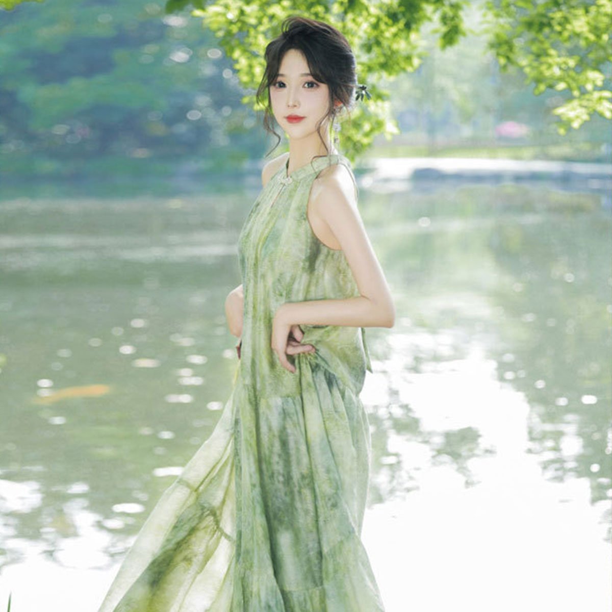 New Chinese Style Long Dress Super Fairy elegant hanfu