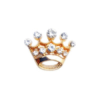 Small Crown Brooch Accessory Fashion Corsage Pin Jewelry Women Men Gift