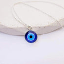 Blue Demon Eyes Pendant Necklace