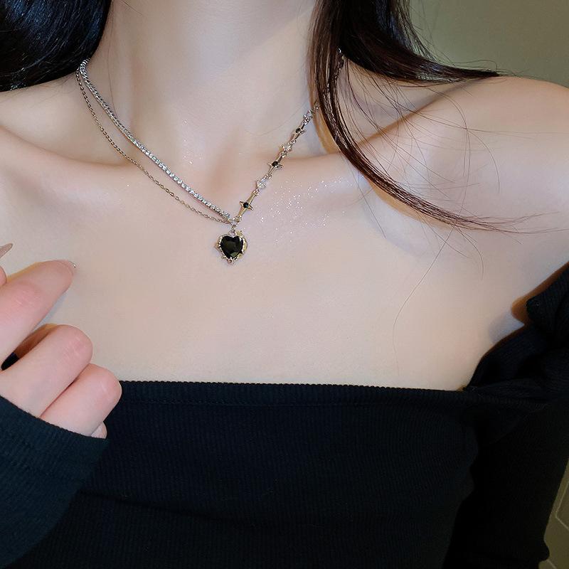 Korean Love Pendant Necklace