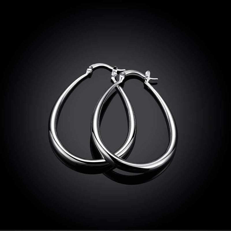 Classic Oval Euro-American Earrings