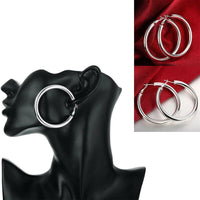 Classic Round Hoop Earrings