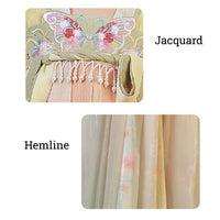 Girls Embroidery Dress Hanfu Traditional Chinese Dress