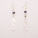 Hollow Fritillary Earrings Trendy Fashion Jewellery for Women Elegant Gift