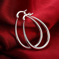 Classic Oval Euro-American Earrings