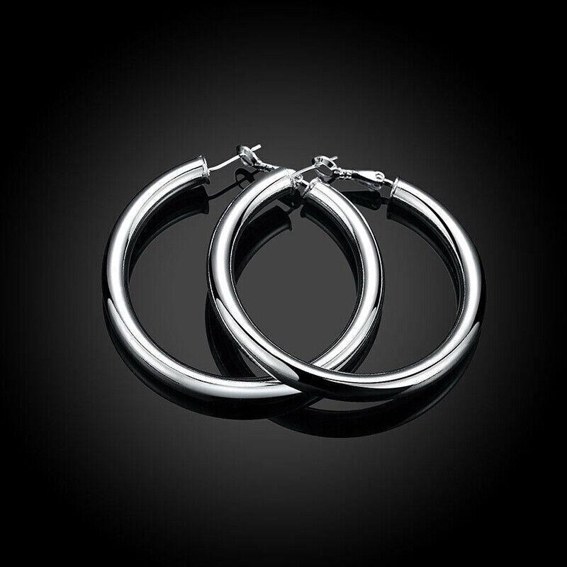 Classic Round Hoop Earrings