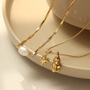 European and American Simple Niche Design Pendant Necklace for Women Fashion