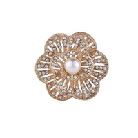 Pearl Flower Brooch