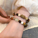 Elegant Wood Bracelet Crafted in New Chinese Style Sophisticated Accessory