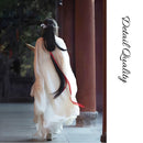 Soft beige Traditional Chinese Clothing Hanfu Set