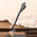 Retro wooden carved hair sticks - elegant hair accessories in 8 styles