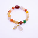 Retro Chinese Style Gourd and Peanut Bracelet for Women Fashion Jewelry Gift