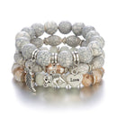 Bohemian Multilayer Beaded Bracelets