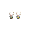 Chinese Butterfly Earrings Retro Jewelry Fashion Vintage Style Earrings