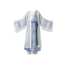 Boys' Blue Printed Wei-Jin Dyneaty Hanfu