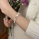 Elegant Natural Freshwater Pearl Bracelet for Women Classic Handcrafted Jewelry