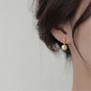 Simple Fashion Pearl Earrings Elegant High Grade Jewelry for Women Ladies