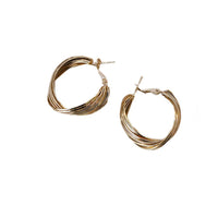 Chic 925 Sterling Silver Large Hoop Earrings for Women