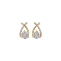 Teardrop Zircon Earrings