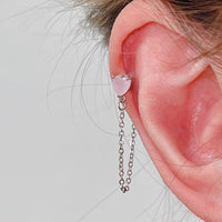 Pink Dainty Earrings