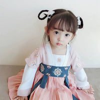 Girls Modern Hanfu Dress