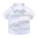  Classic White Summer Shirts for Kids - Perfect School Uniform