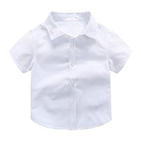  Classic White Summer Shirts for Kids - Perfect School Uniform