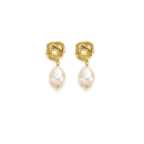 Elegant Baroque Earrings French Simple Fashion Jewelry for Women