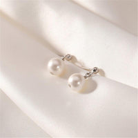 Simple Fashion Pearl Earrings Elegant High Grade Jewelry for Women Ladies