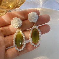 Long Dangle Earrings Fresh Sweet Style Fashion Jewelry For Young Women Gift