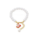 Faux Pearl Bracelet for Women Christmas Gift Adjustable Fashion Jewellery