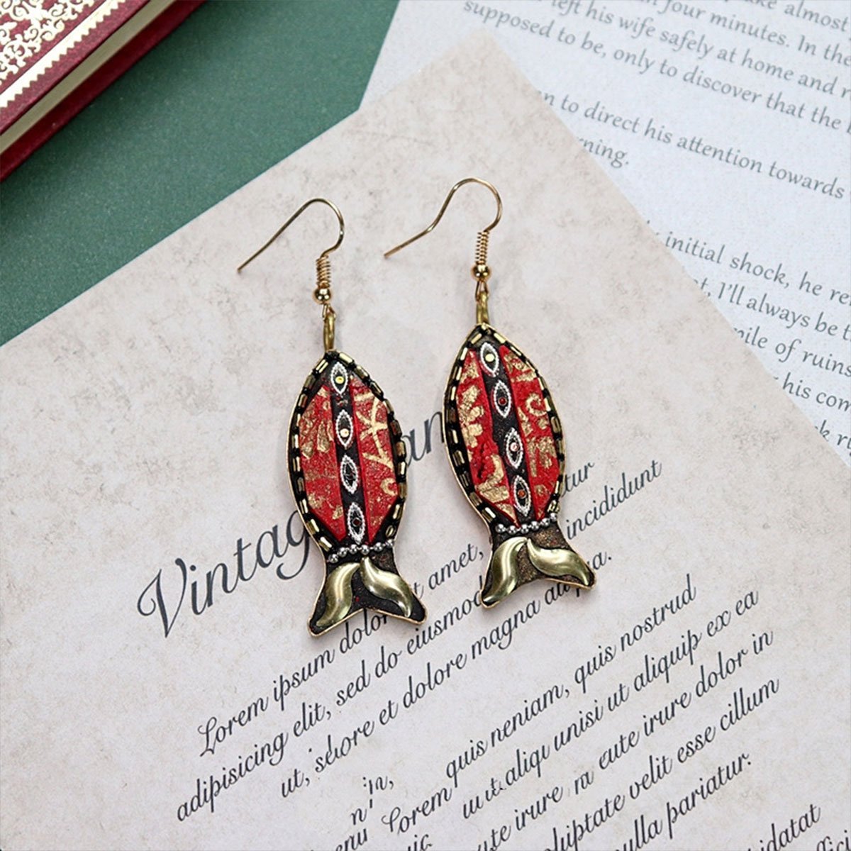 Retro Ethnic Style Earrings Fashion Jewelry for Women Bohemian Accessories Gift