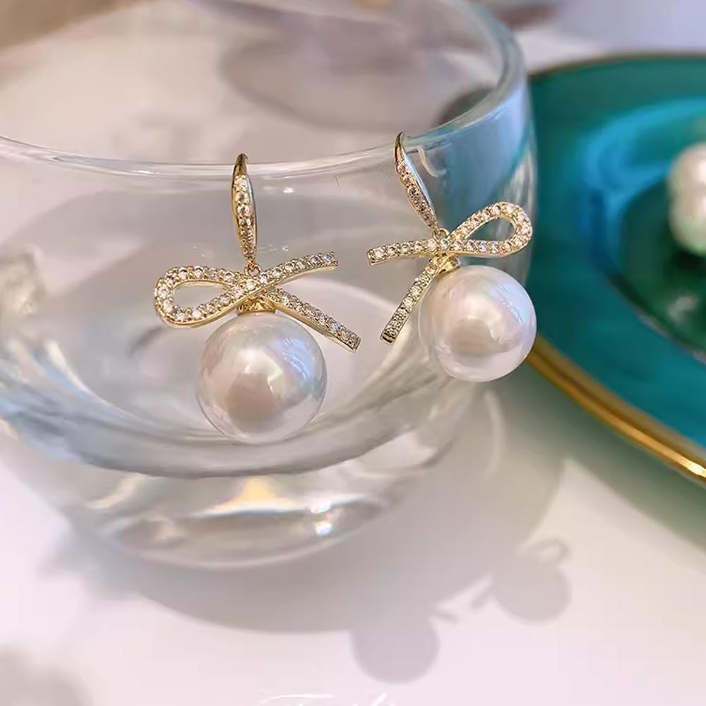 Elegant Simple Pearl Earrings Various Styles For Women Ladies Jewelry Gift AU