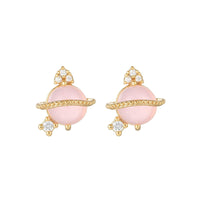 Pink Dainty Earrings