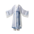 Boys' Blue Printed Wei-Jin Dyneaty Hanfu