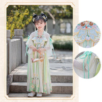 Beautiful Girls' Tang Dynasty Clothes Dress