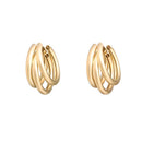 Chic 925 Sterling Silver Large Hoop Earrings for Women