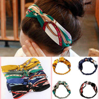 Boho Bohemian Cross hair head headban