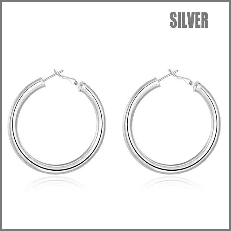 Classic Round Hoop Earrings